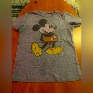 Classic Gray Mickey Mouse Men's T-Shirt